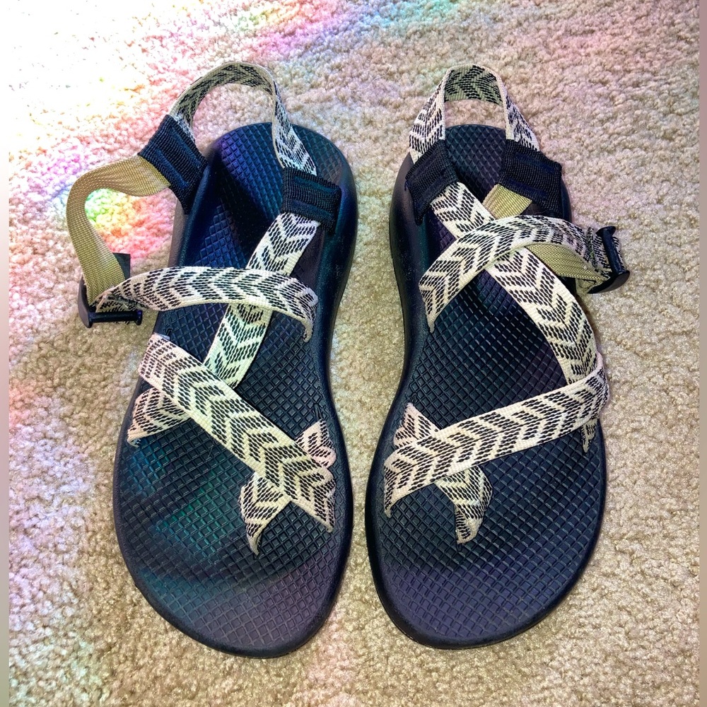 B&W Chaco Sandals